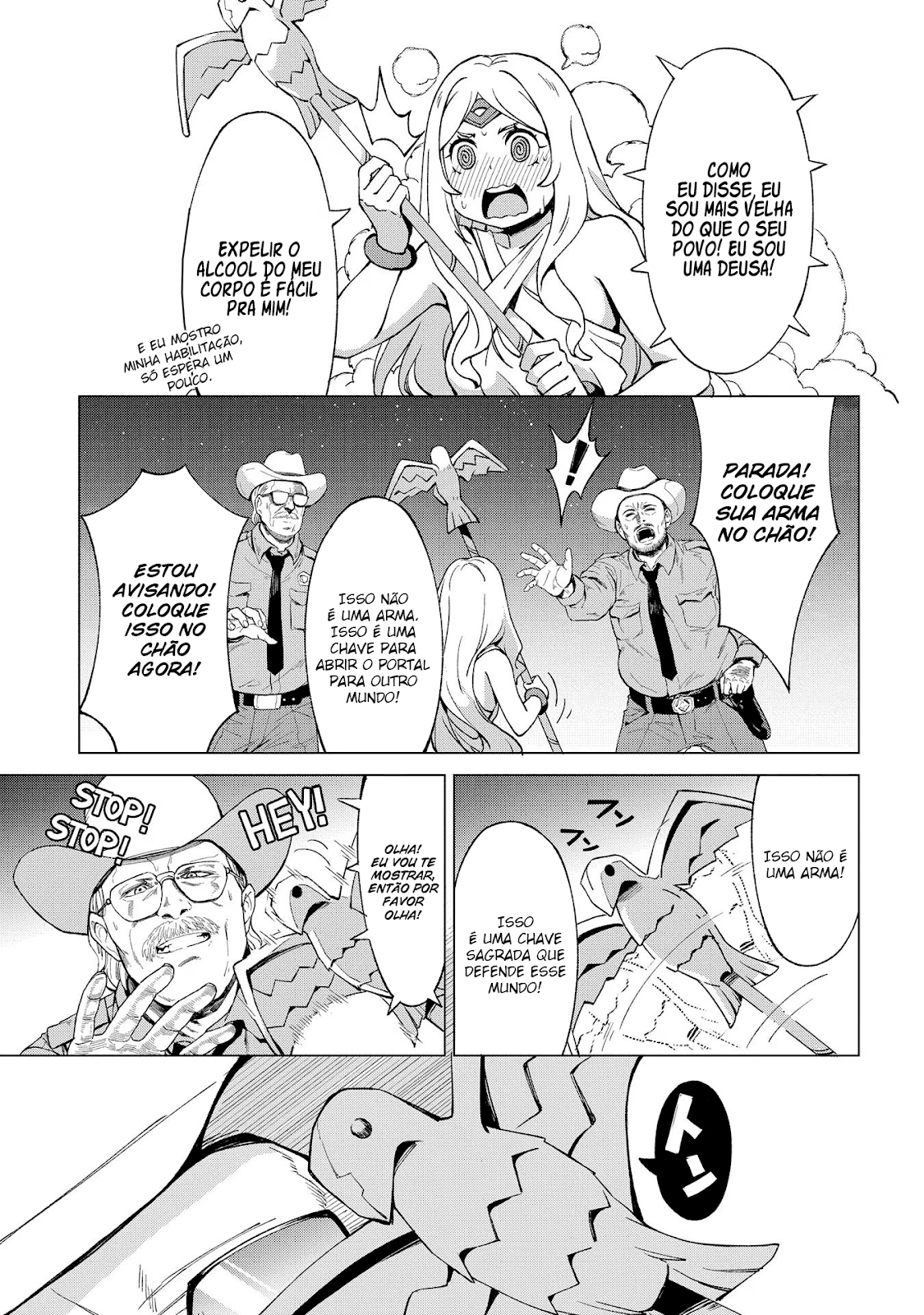 Read Hokkaido no Geneki Hunter ga Isekai ni Hourikoma Rete Mita Elf Yome to Meguru Isekai Shuryou Life (PT-BR) PT Manga Online