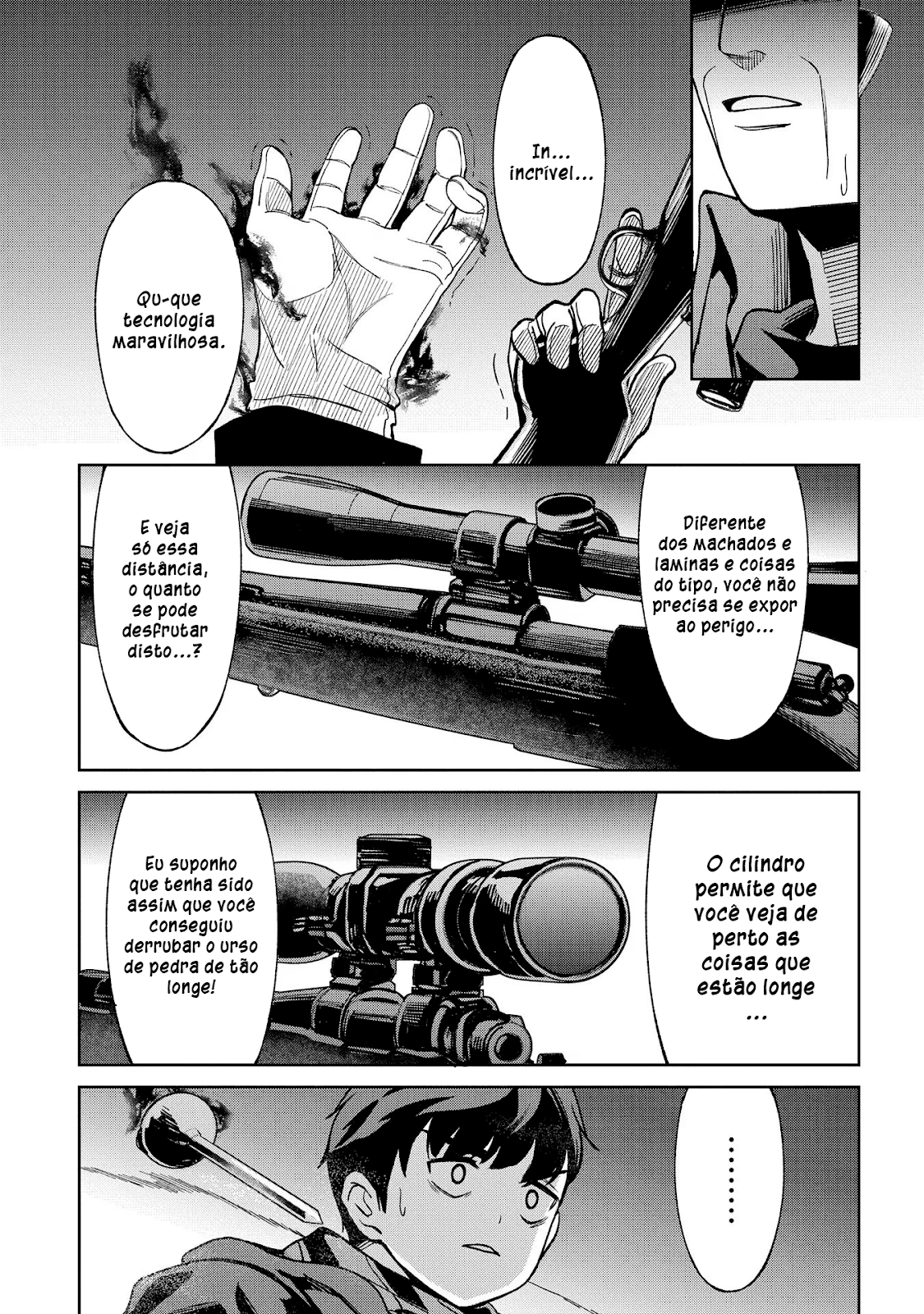 Read Hokkaido no Geneki Hunter ga Isekai ni Hourikoma Rete Mita Elf Yome to Meguru Isekai Shuryou Life (PT-BR) PT Manga Online