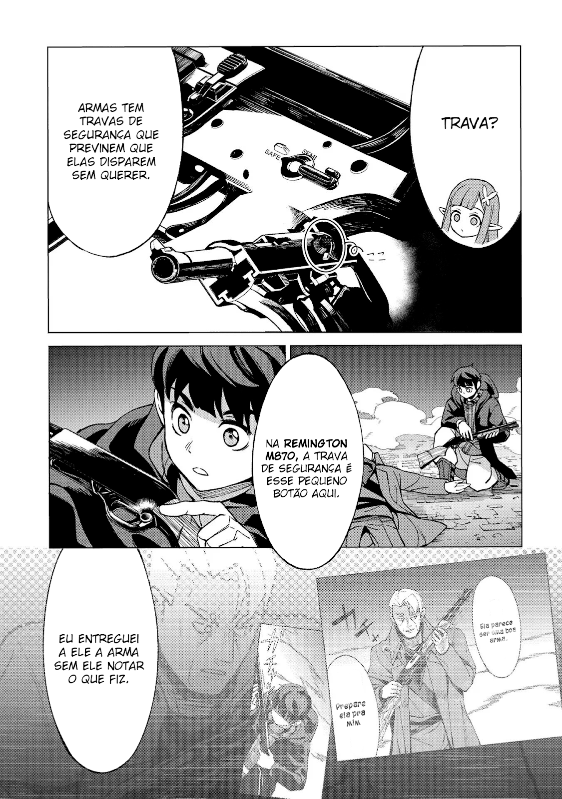 Read Hokkaido no Geneki Hunter ga Isekai ni Hourikoma Rete Mita Elf Yome to Meguru Isekai Shuryou Life (PT-BR) PT Manga Online