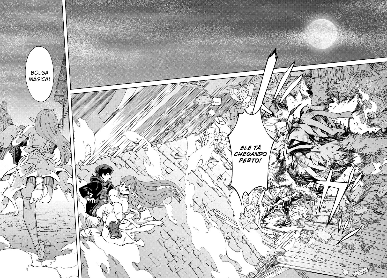 Read Hokkaido no Geneki Hunter ga Isekai ni Hourikoma Rete Mita Elf Yome to Meguru Isekai Shuryou Life (PT-BR) PT Manga Online