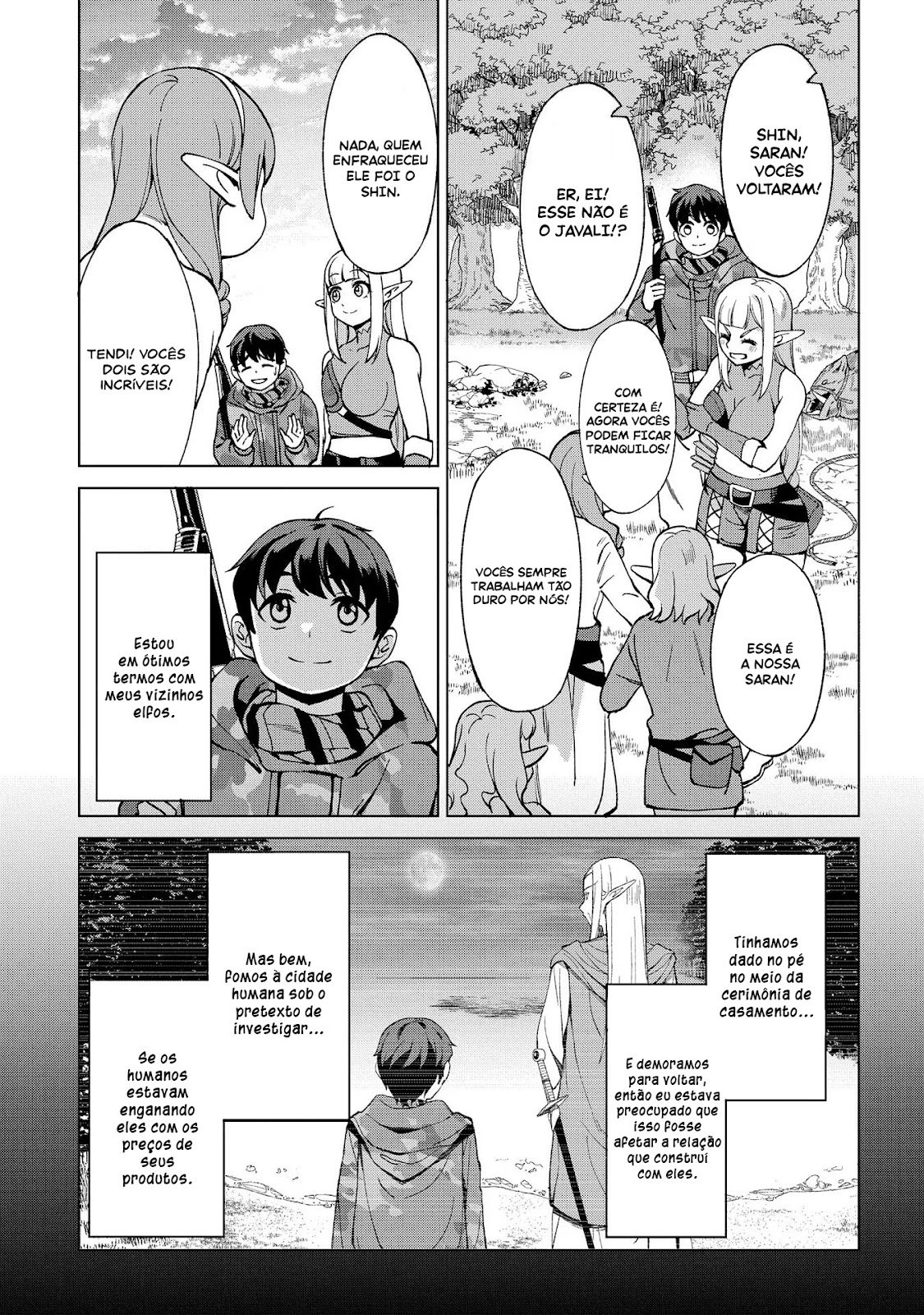 Read Hokkaido no Geneki Hunter ga Isekai ni Hourikoma Rete Mita Elf Yome to Meguru Isekai Shuryou Life (PT-BR) PT Manga Online