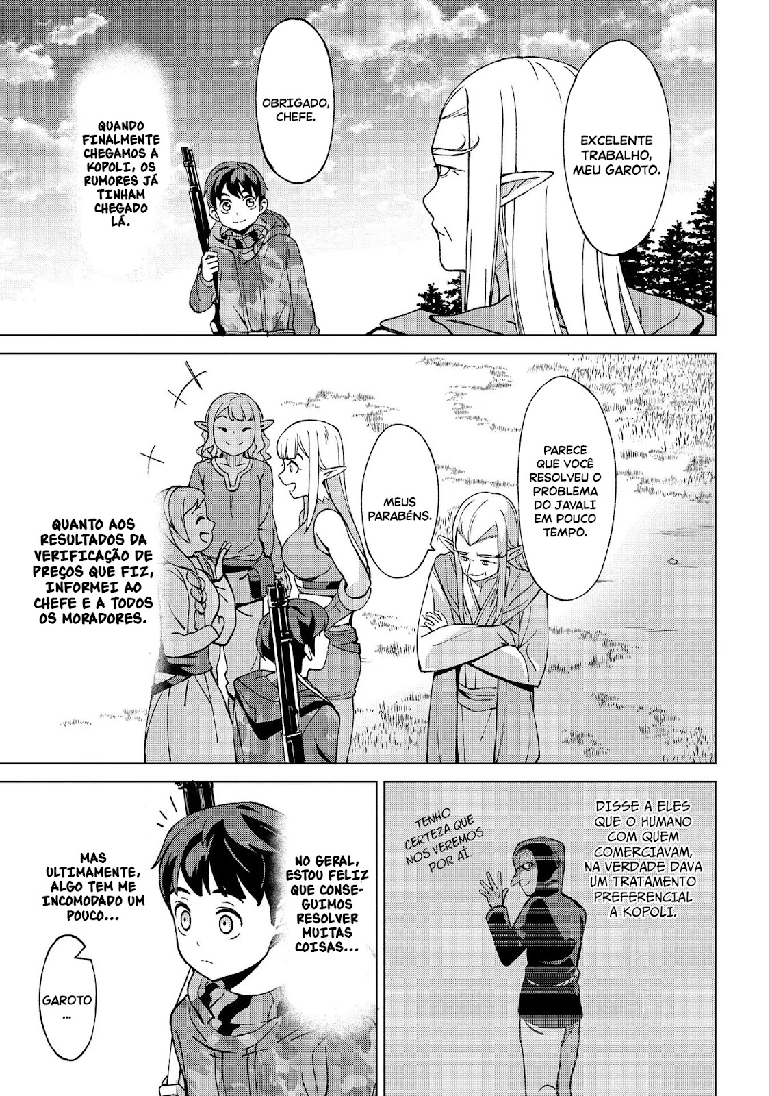 Read Hokkaido no Geneki Hunter ga Isekai ni Hourikoma Rete Mita Elf Yome to Meguru Isekai Shuryou Life (PT-BR) PT Manga Online