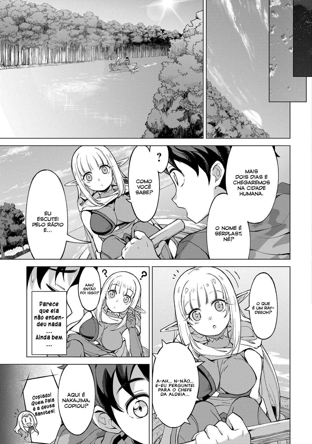 Read Hokkaido no Geneki Hunter ga Isekai ni Hourikoma Rete Mita Elf Yome to Meguru Isekai Shuryou Life (PT-BR) PT Manga Online