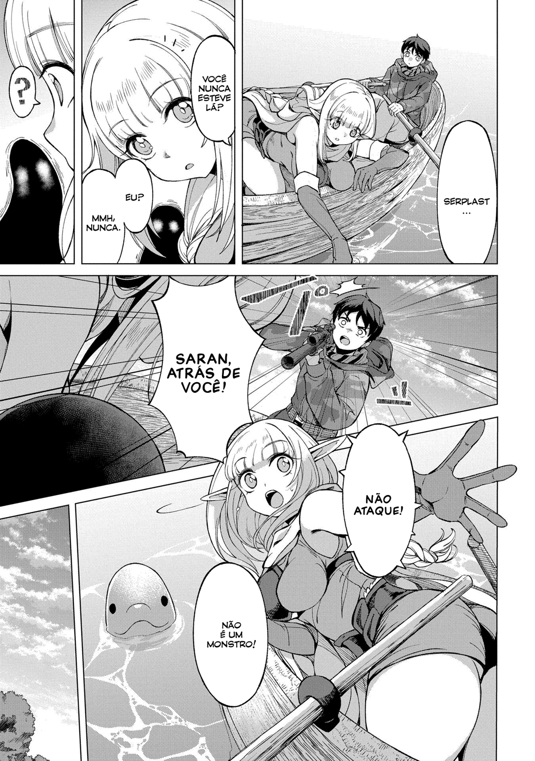 Read Hokkaido no Geneki Hunter ga Isekai ni Hourikoma Rete Mita Elf Yome to Meguru Isekai Shuryou Life (PT-BR) PT Manga Online