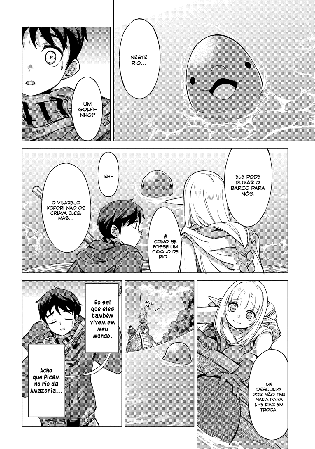 Read Hokkaido no Geneki Hunter ga Isekai ni Hourikoma Rete Mita Elf Yome to Meguru Isekai Shuryou Life (PT-BR) PT Manga Online