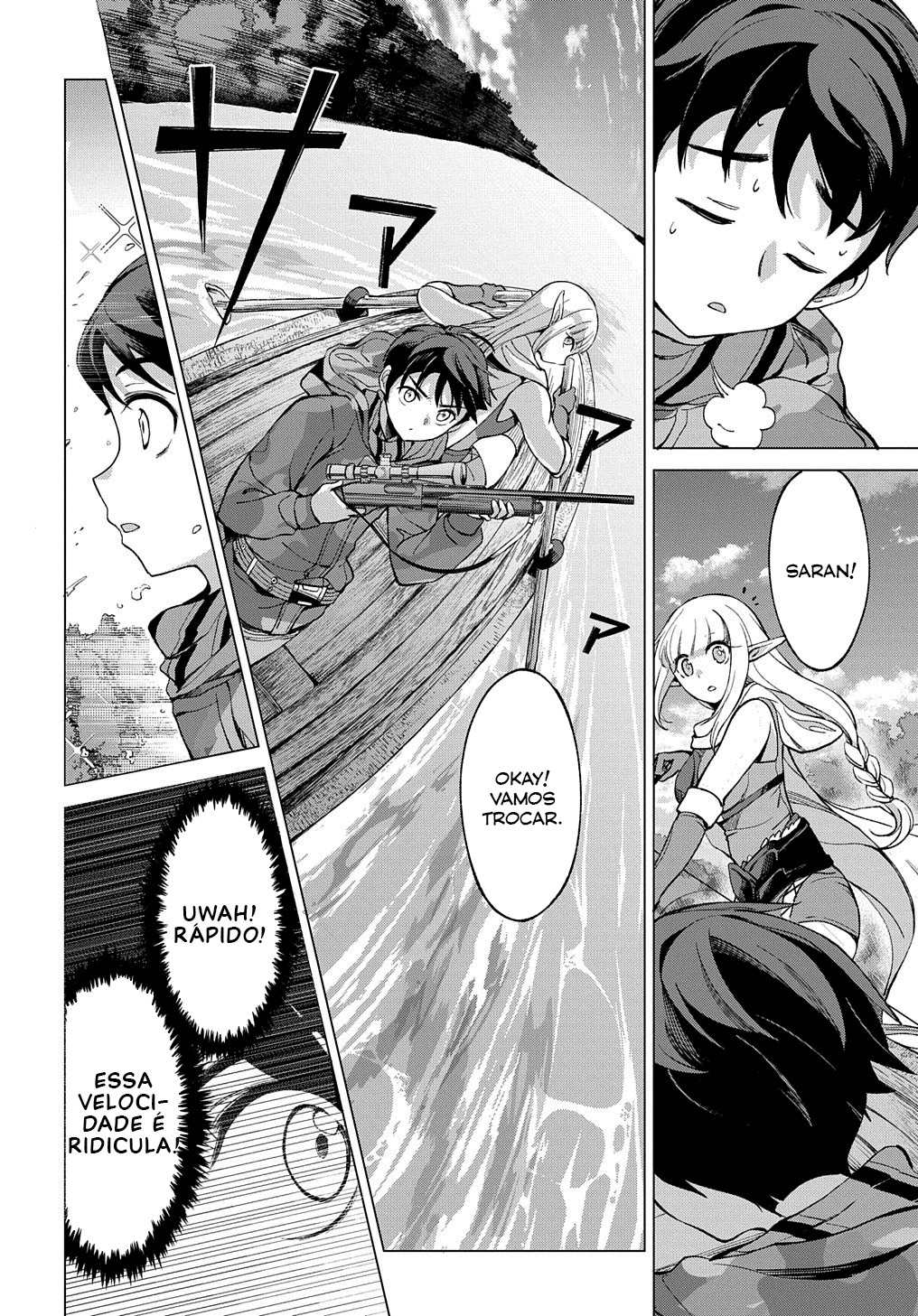 Read Hokkaido no Geneki Hunter ga Isekai ni Hourikoma Rete Mita Elf Yome to Meguru Isekai Shuryou Life (PT-BR) PT Manga Online