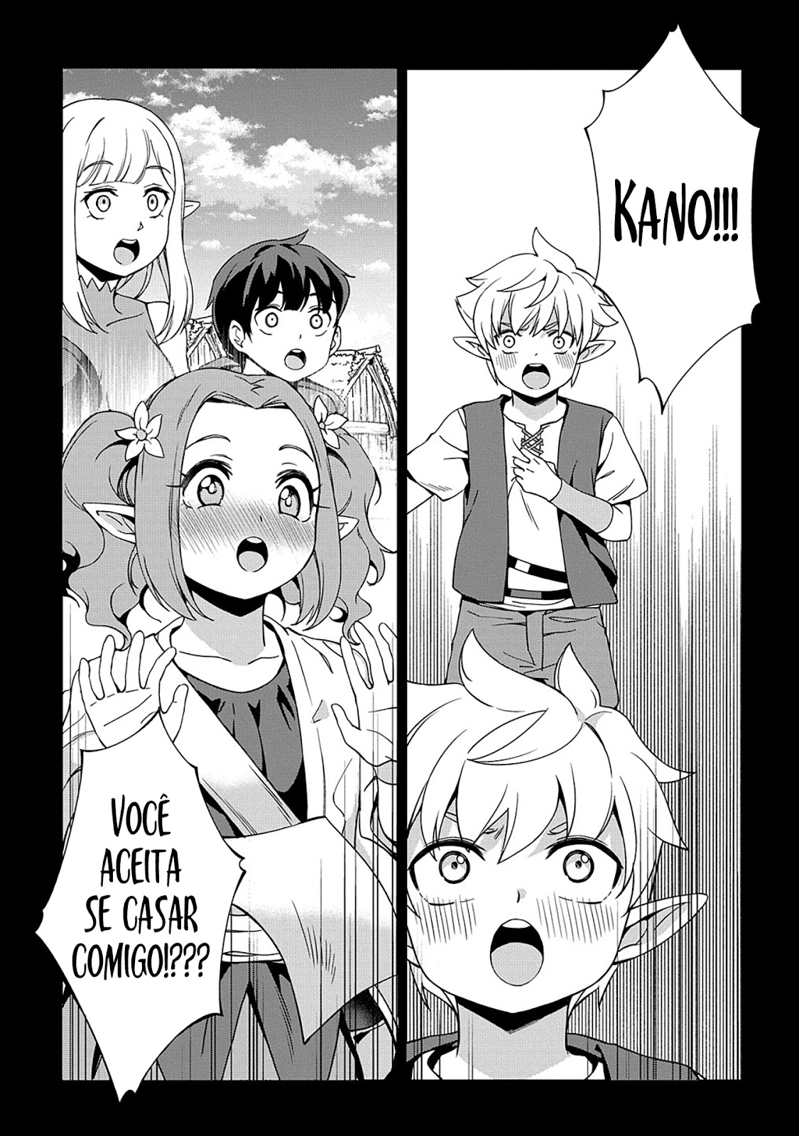 Read Hokkaido no Geneki Hunter ga Isekai ni Hourikoma Rete Mita Elf Yome to Meguru Isekai Shuryou Life (PT-BR) PT Manga Online