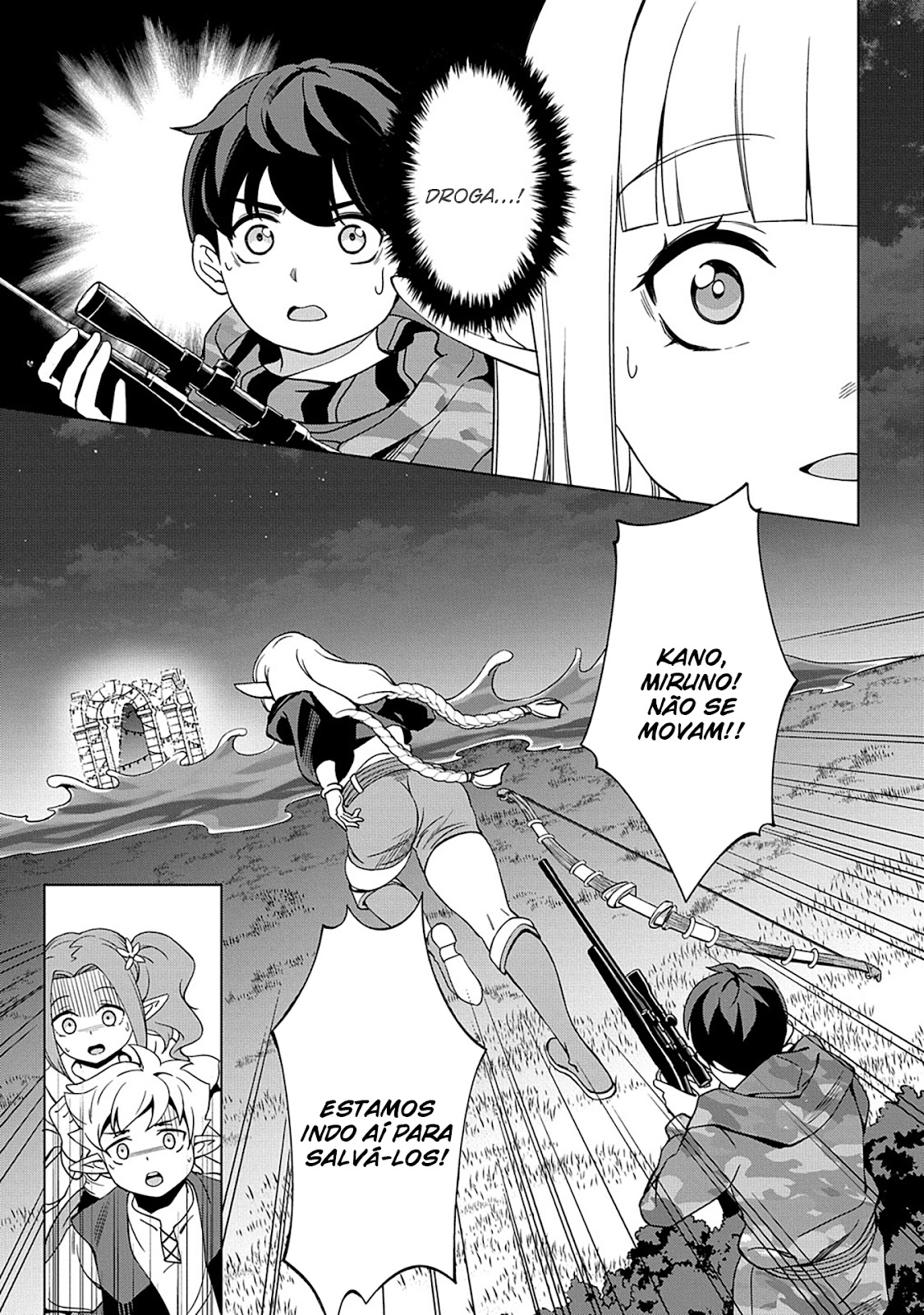 Read Hokkaido no Geneki Hunter ga Isekai ni Hourikoma Rete Mita Elf Yome to Meguru Isekai Shuryou Life (PT-BR) PT Manga Online