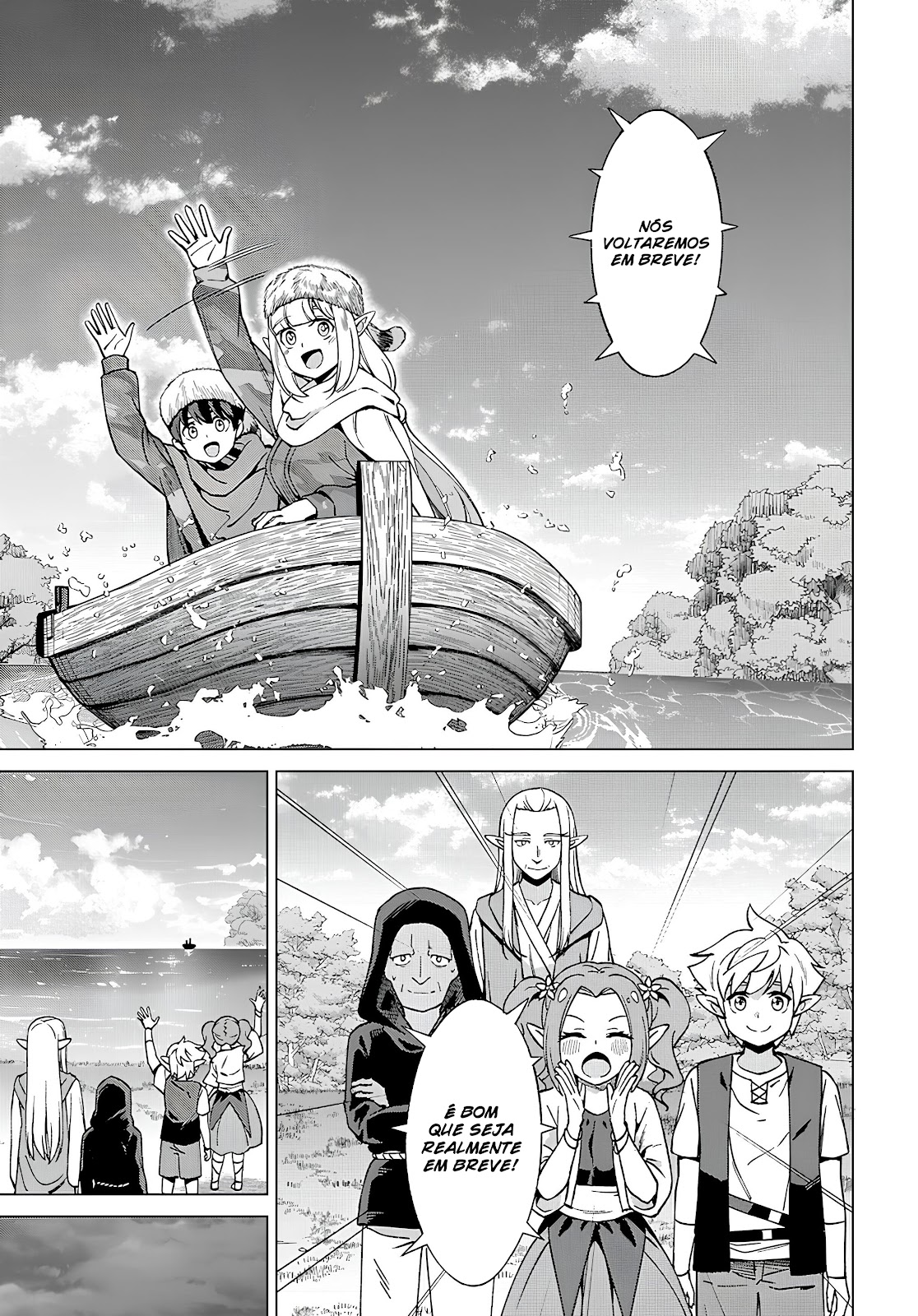 Read Hokkaido no Geneki Hunter ga Isekai ni Hourikoma Rete Mita Elf Yome to Meguru Isekai Shuryou Life (PT-BR) PT Manga Online