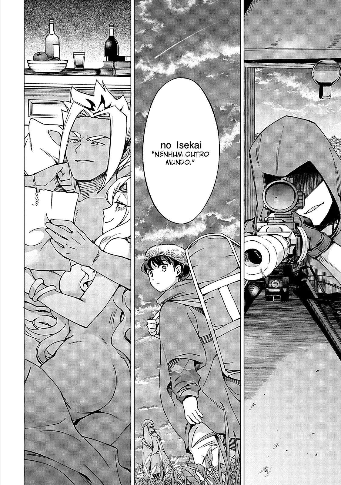 Read Hokkaido no Geneki Hunter ga Isekai ni Hourikoma Rete Mita Elf Yome to Meguru Isekai Shuryou Life (PT-BR) PT Manga Online