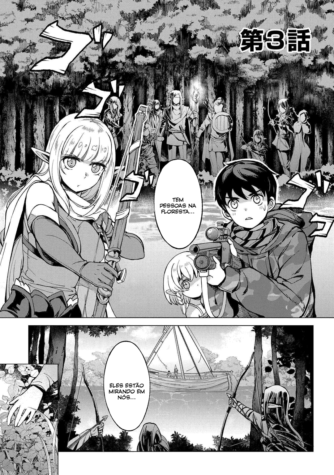 Read Hokkaido no Geneki Hunter ga Isekai ni Hourikoma Rete Mita Elf Yome to Meguru Isekai Shuryou Life (PT-BR) PT Manga Online