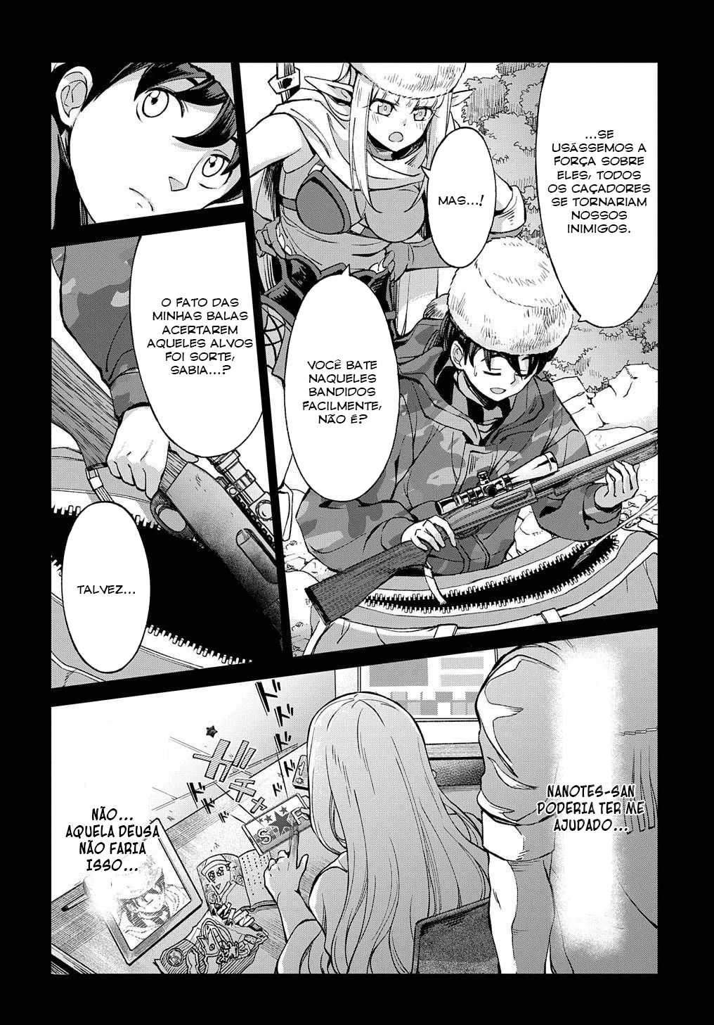 Read Hokkaido no Geneki Hunter ga Isekai ni Hourikoma Rete Mita Elf Yome to Meguru Isekai Shuryou Life (PT-BR) PT Manga Online