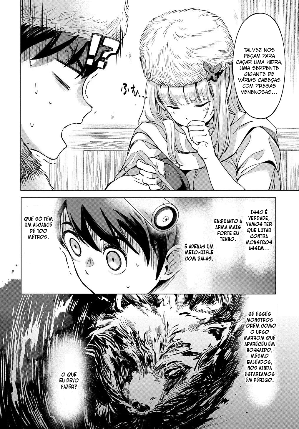Read Hokkaido no Geneki Hunter ga Isekai ni Hourikoma Rete Mita Elf Yome to Meguru Isekai Shuryou Life (PT-BR) PT Manga Online