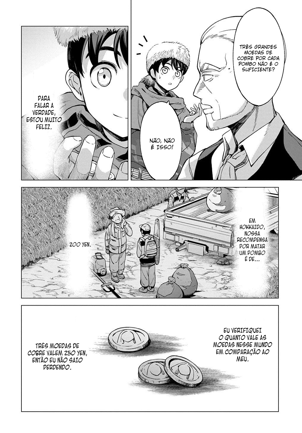 Read Hokkaido no Geneki Hunter ga Isekai ni Hourikoma Rete Mita Elf Yome to Meguru Isekai Shuryou Life (PT-BR) PT Manga Online
