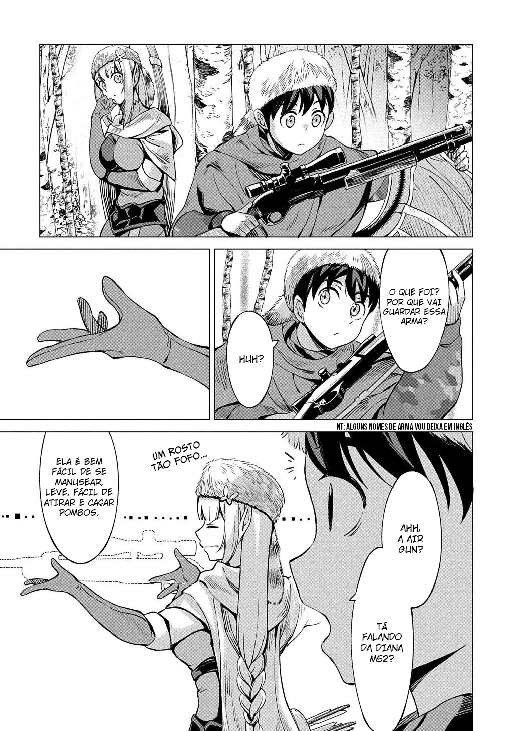 Read Hokkaido no Geneki Hunter ga Isekai ni Hourikoma Rete Mita Elf Yome to Meguru Isekai Shuryou Life (PT-BR) PT Manga Online
