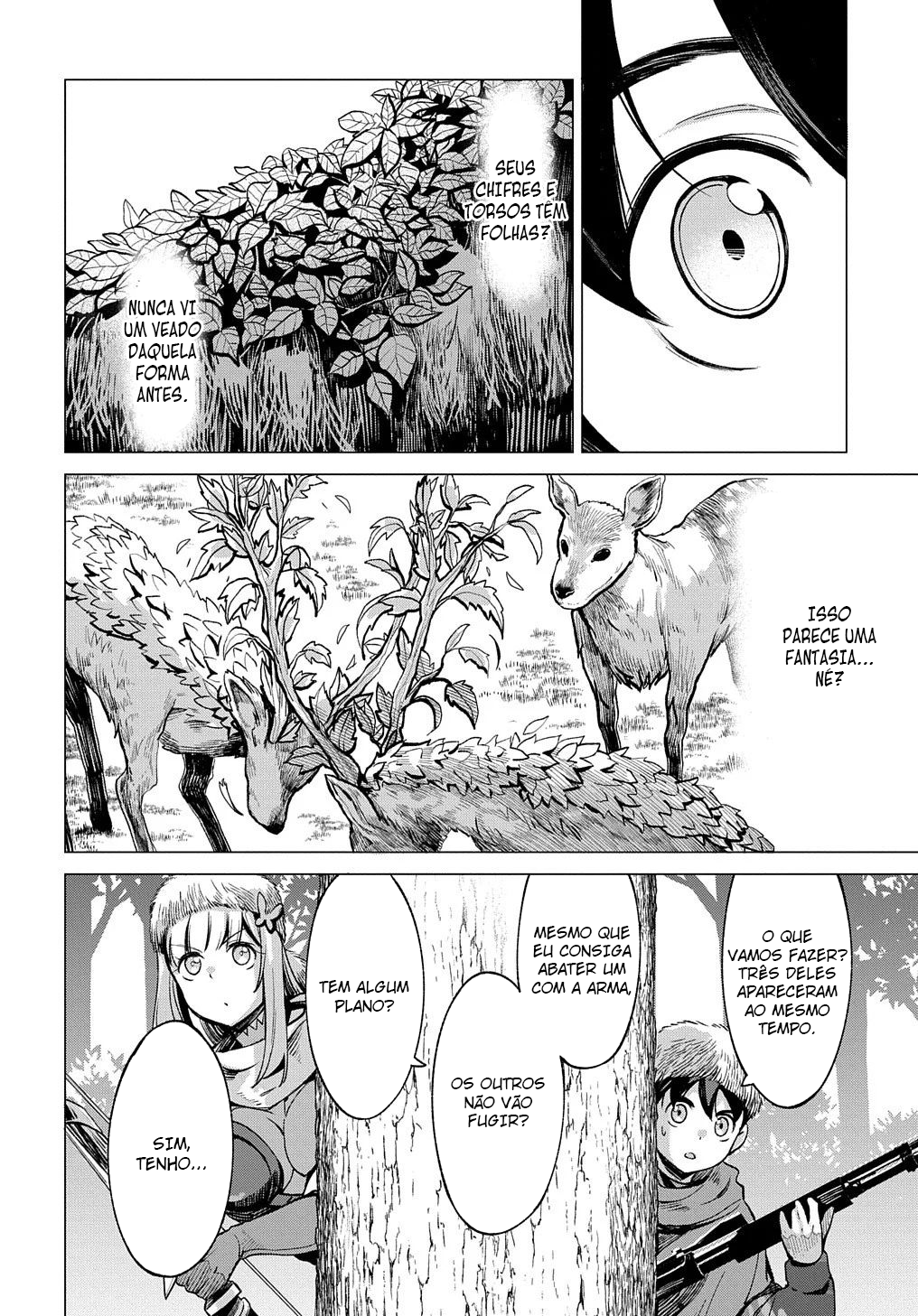Read Hokkaido no Geneki Hunter ga Isekai ni Hourikoma Rete Mita Elf Yome to Meguru Isekai Shuryou Life (PT-BR) PT Manga Online