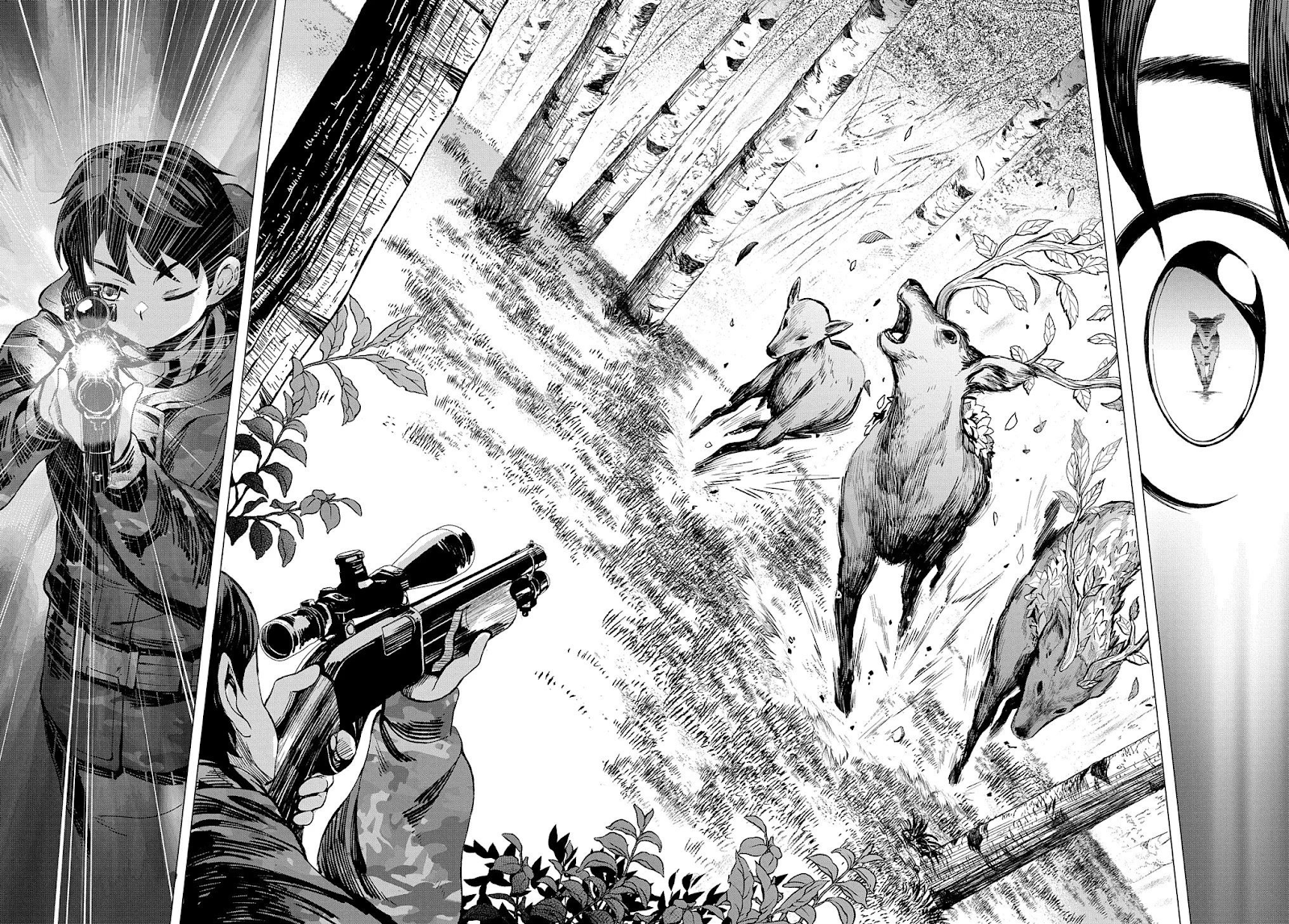 Read Hokkaido no Geneki Hunter ga Isekai ni Hourikoma Rete Mita Elf Yome to Meguru Isekai Shuryou Life (PT-BR) PT Manga Online