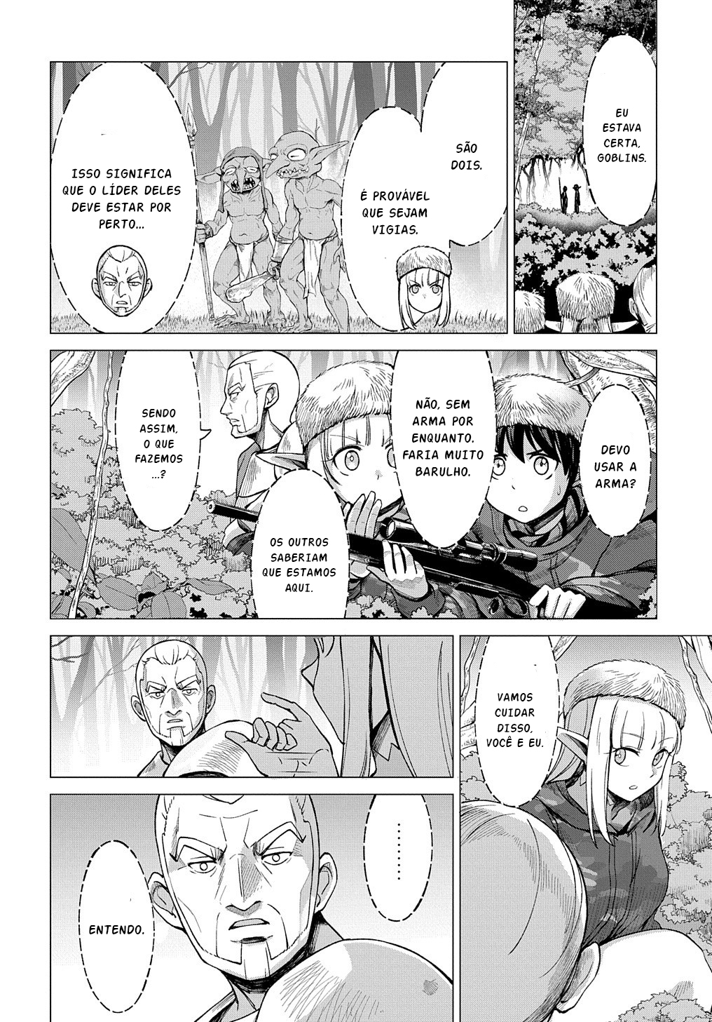 Read Hokkaido no Geneki Hunter ga Isekai ni Hourikoma Rete Mita Elf Yome to Meguru Isekai Shuryou Life (PT-BR) PT Manga Online