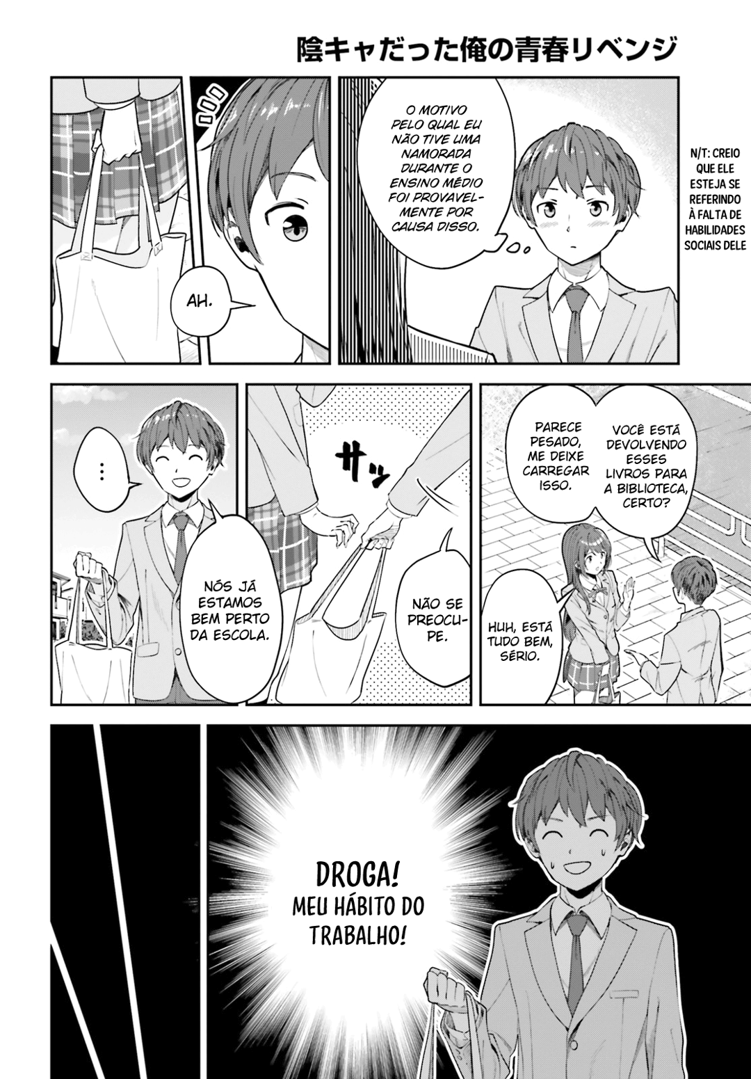Read Inkya Datta Ore no Seishun Revenge Tenshi sugiru Ano Ko wa Ayumu Re Life (PT-BR) PT Manga Online