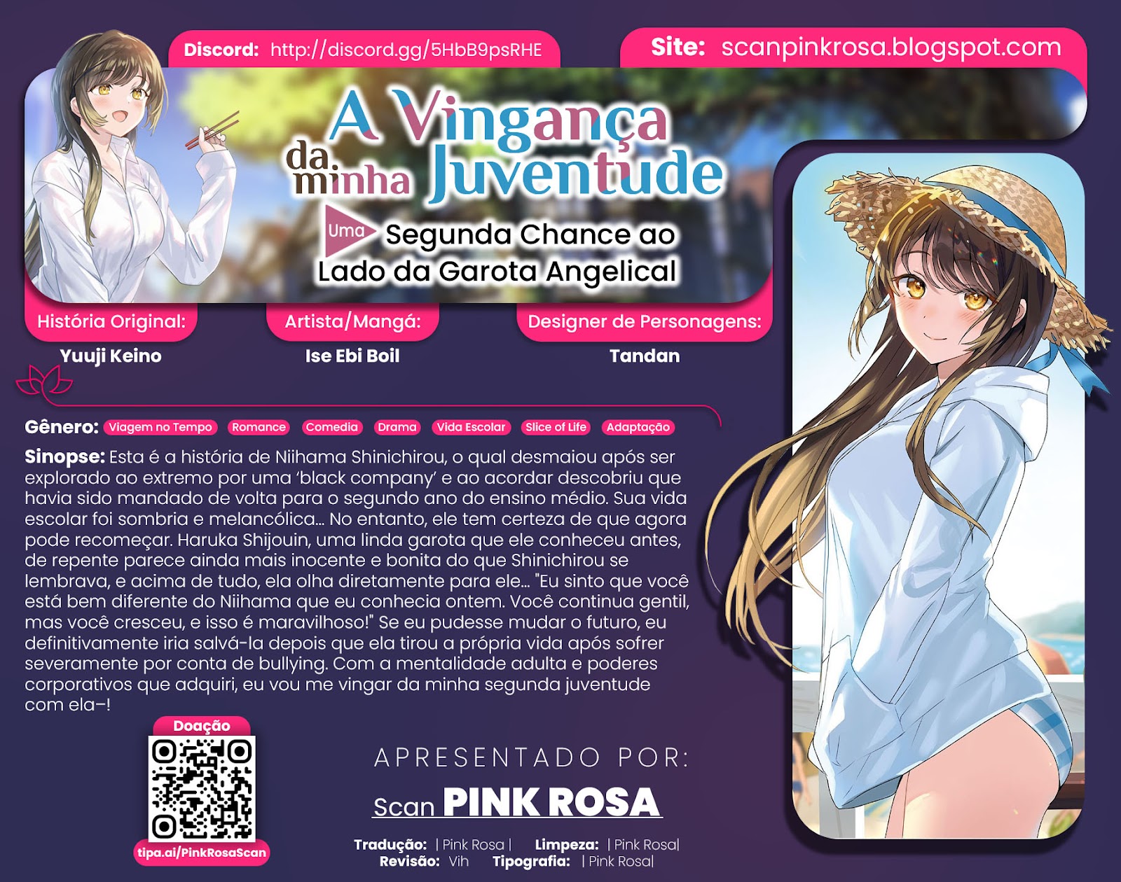 Read Inkya Datta Ore no Seishun Revenge Tenshi sugiru Ano Ko wa Ayumu Re Life (PT-BR) PT Manga Online