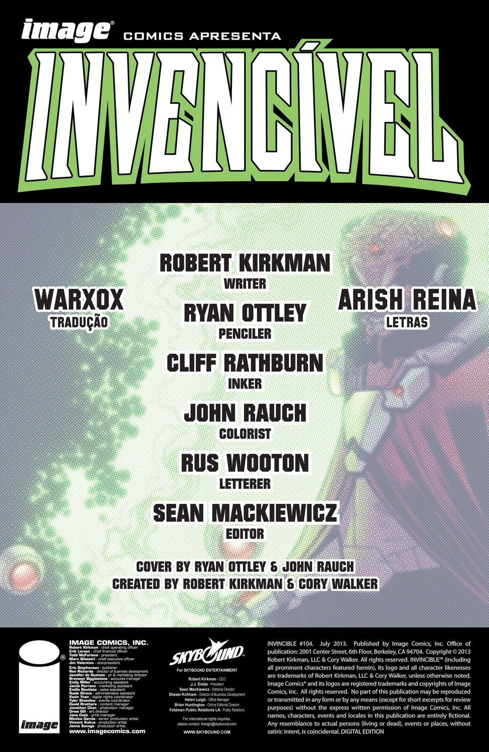 Read Invencível (2003) (PT-BR) PT Manga Online