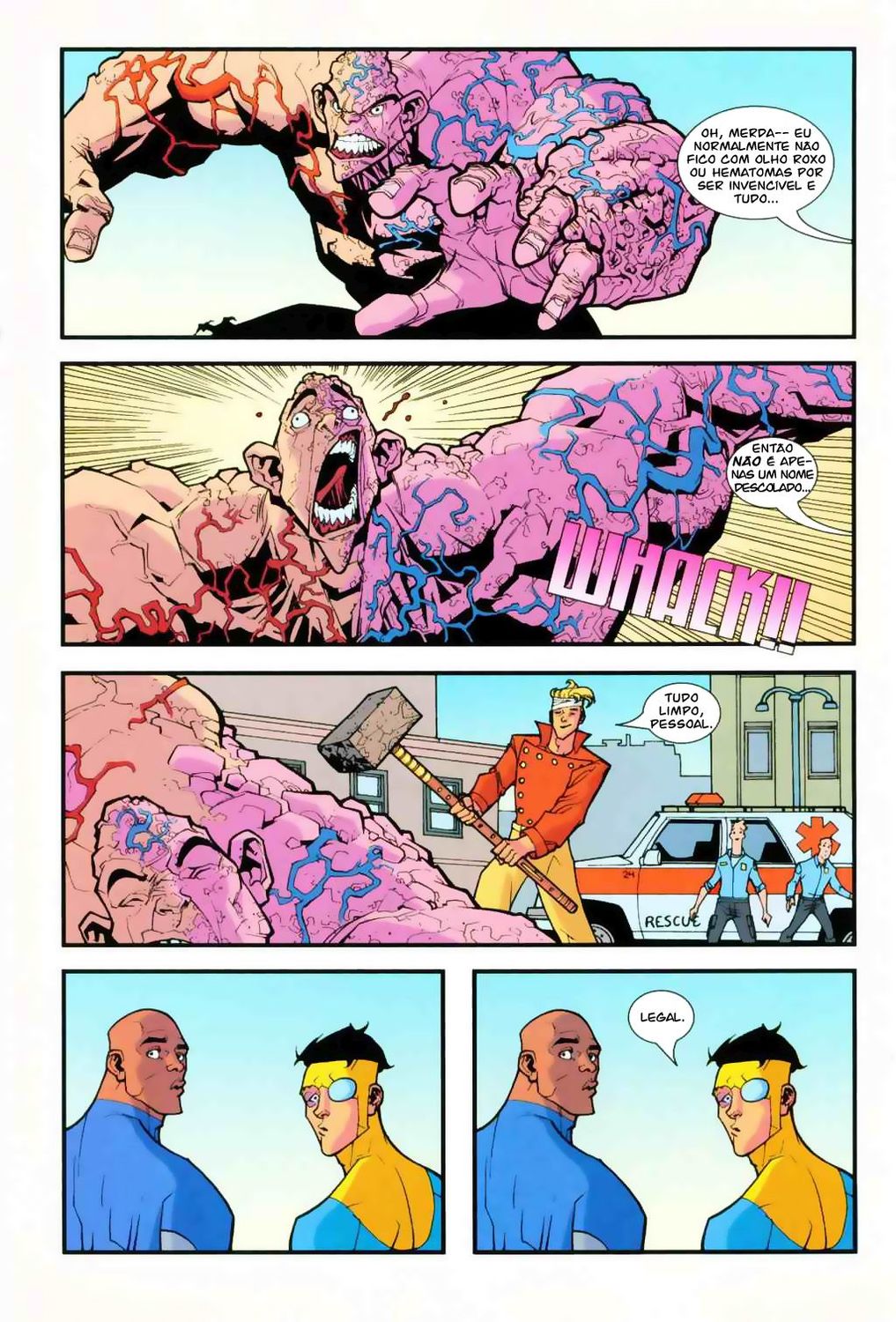 Read Invencível (2003) (PT-BR) PT Manga Online