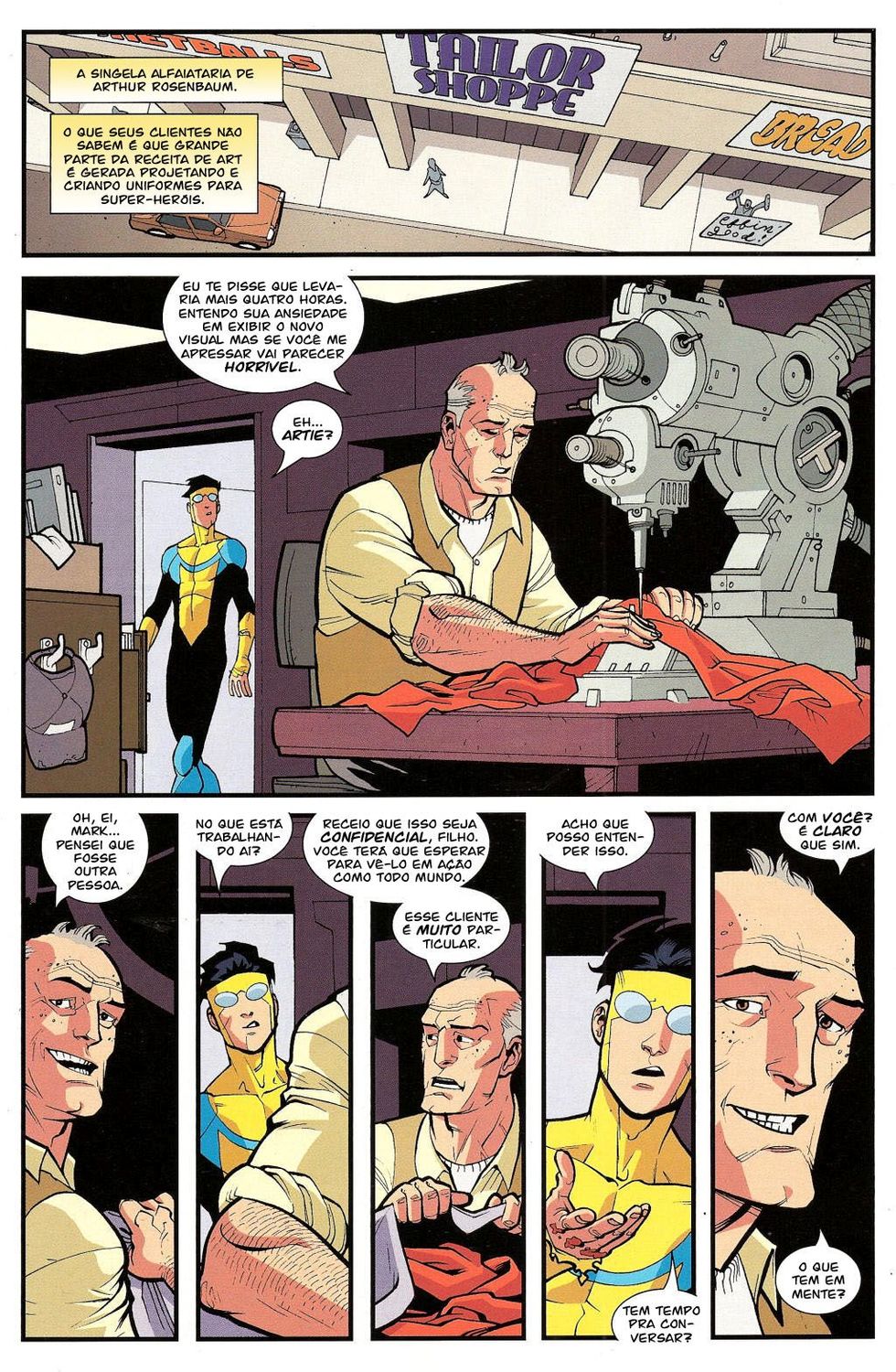 Read Invencível (2003) (PT-BR) PT Manga Online