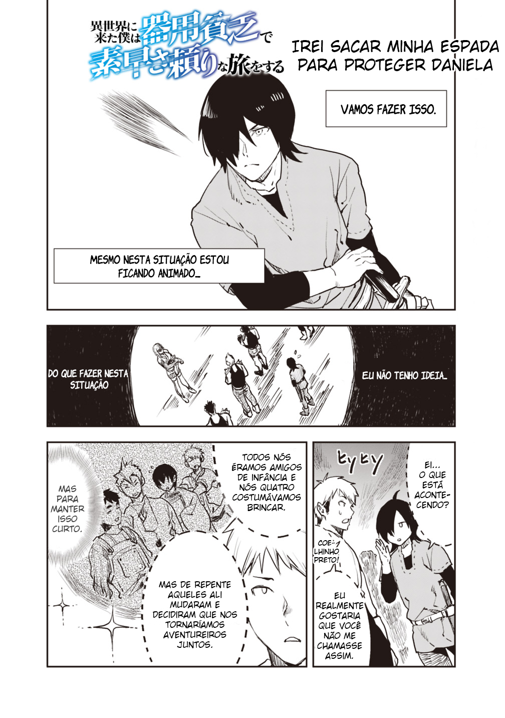 Read Isekai ni Kita Boku wa Kiyoubinbode Subayasa Tayorina Tabi wo Suru (PT-BR) PT Manga Online