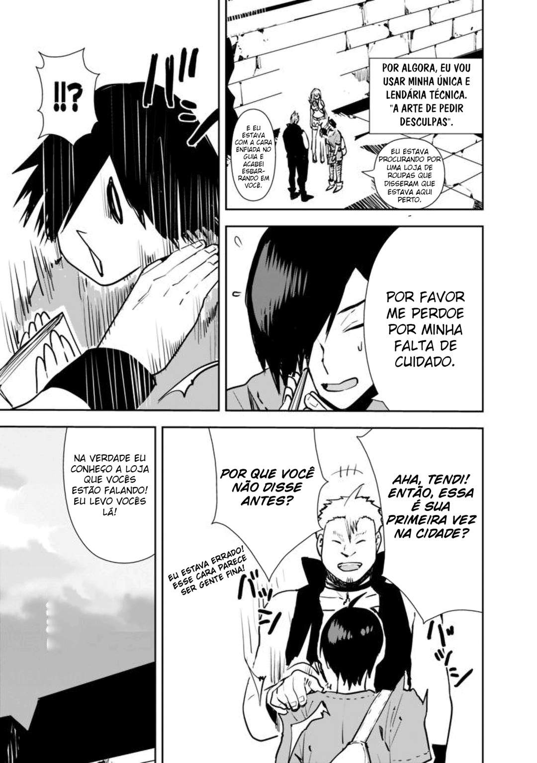 Read Isekai ni Kita Boku wa Kiyoubinbode Subayasa Tayorina Tabi wo Suru (PT-BR) PT Manga Online