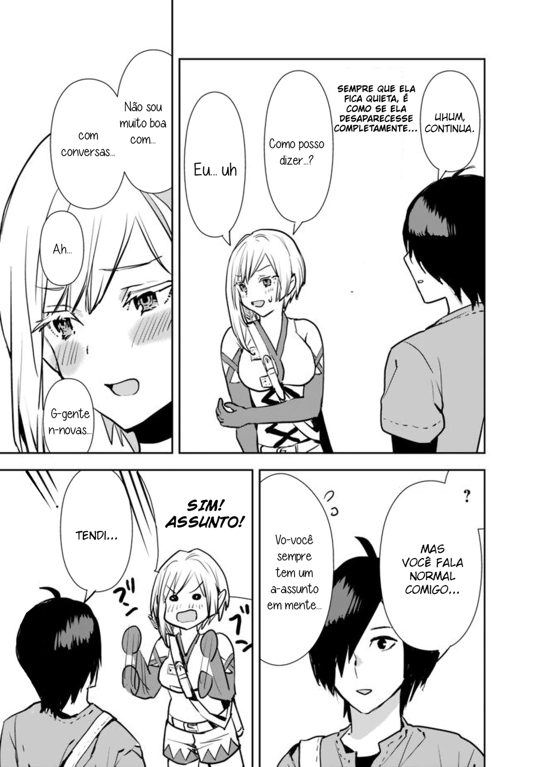 Read Isekai ni Kita Boku wa Kiyoubinbode Subayasa Tayorina Tabi wo Suru (PT-BR) PT Manga Online