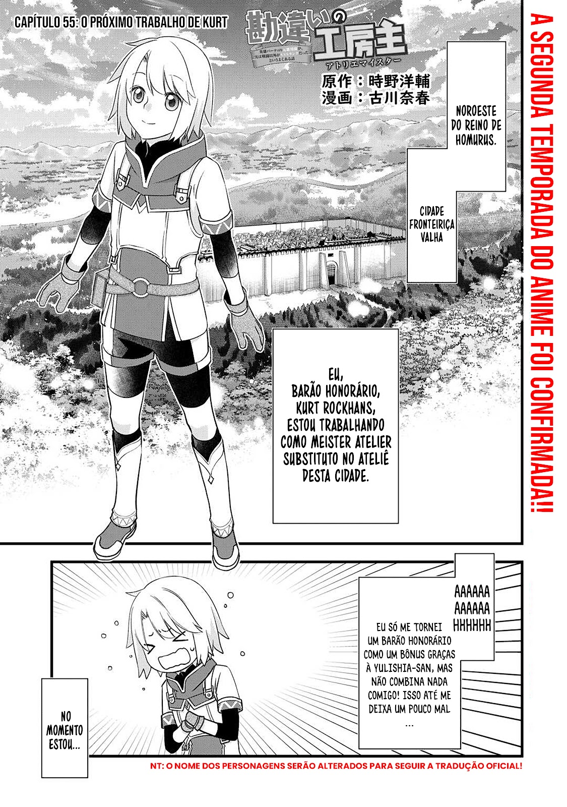 Read Kanchigai no Atelier Meister (PT-BR) PT Manga Online