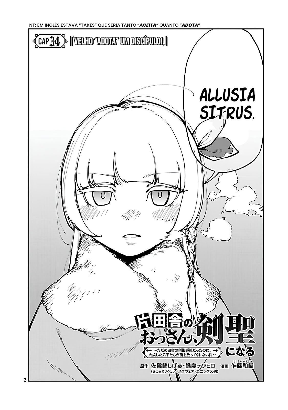 Read Katainaka no Ossan (PT-BR) PT Manga Online