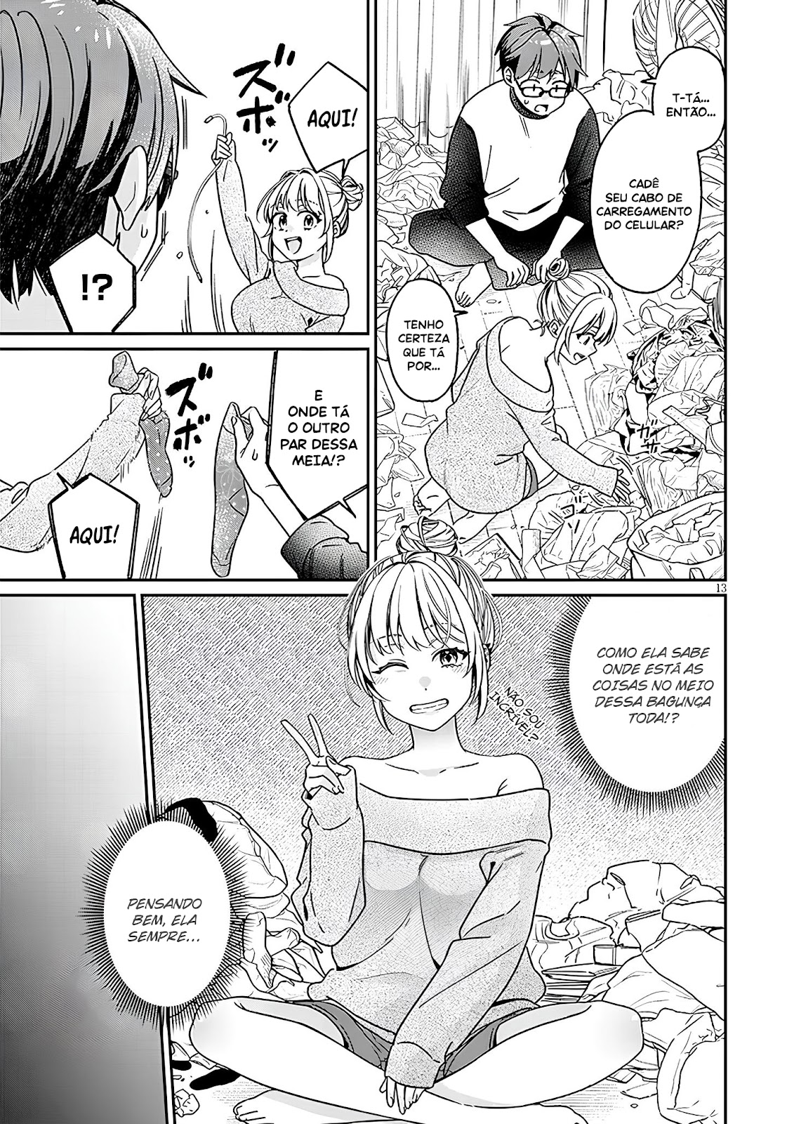Read Kuse Tsuyo Kanojo wa Toko ni Izanau (PT-BR) PT Manga Online