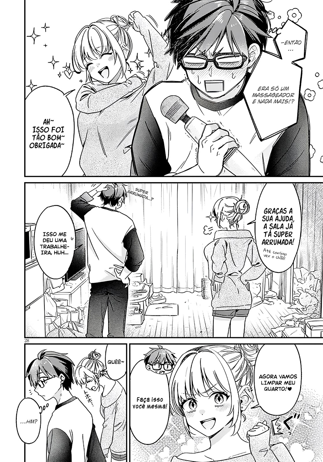 Read Kuse Tsuyo Kanojo wa Toko ni Izanau (PT-BR) PT Manga Online