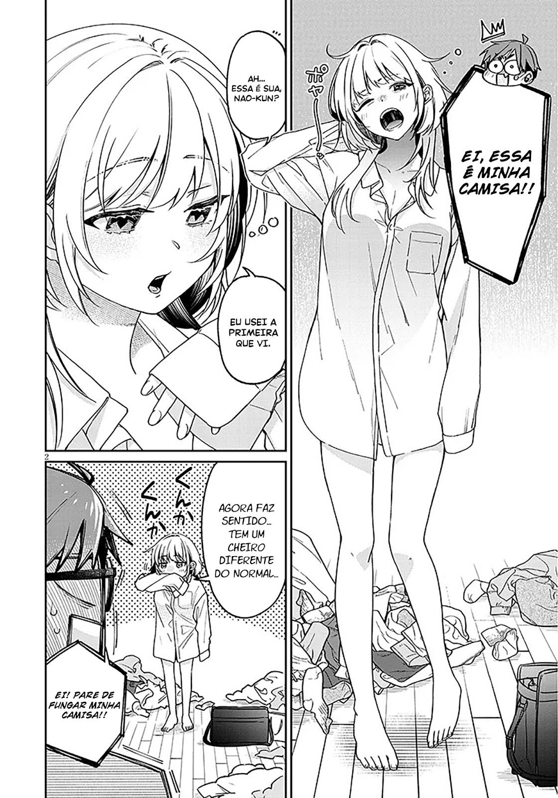 Read Kuse Tsuyo Kanojo wa Toko ni Izanau (PT-BR) PT Manga Online