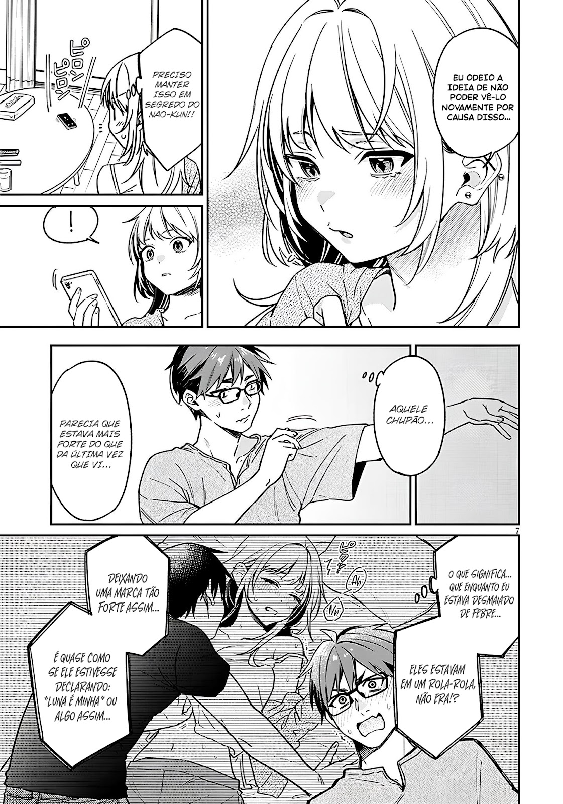 Read Kuse Tsuyo Kanojo wa Toko ni Izanau (PT-BR) PT Manga Online