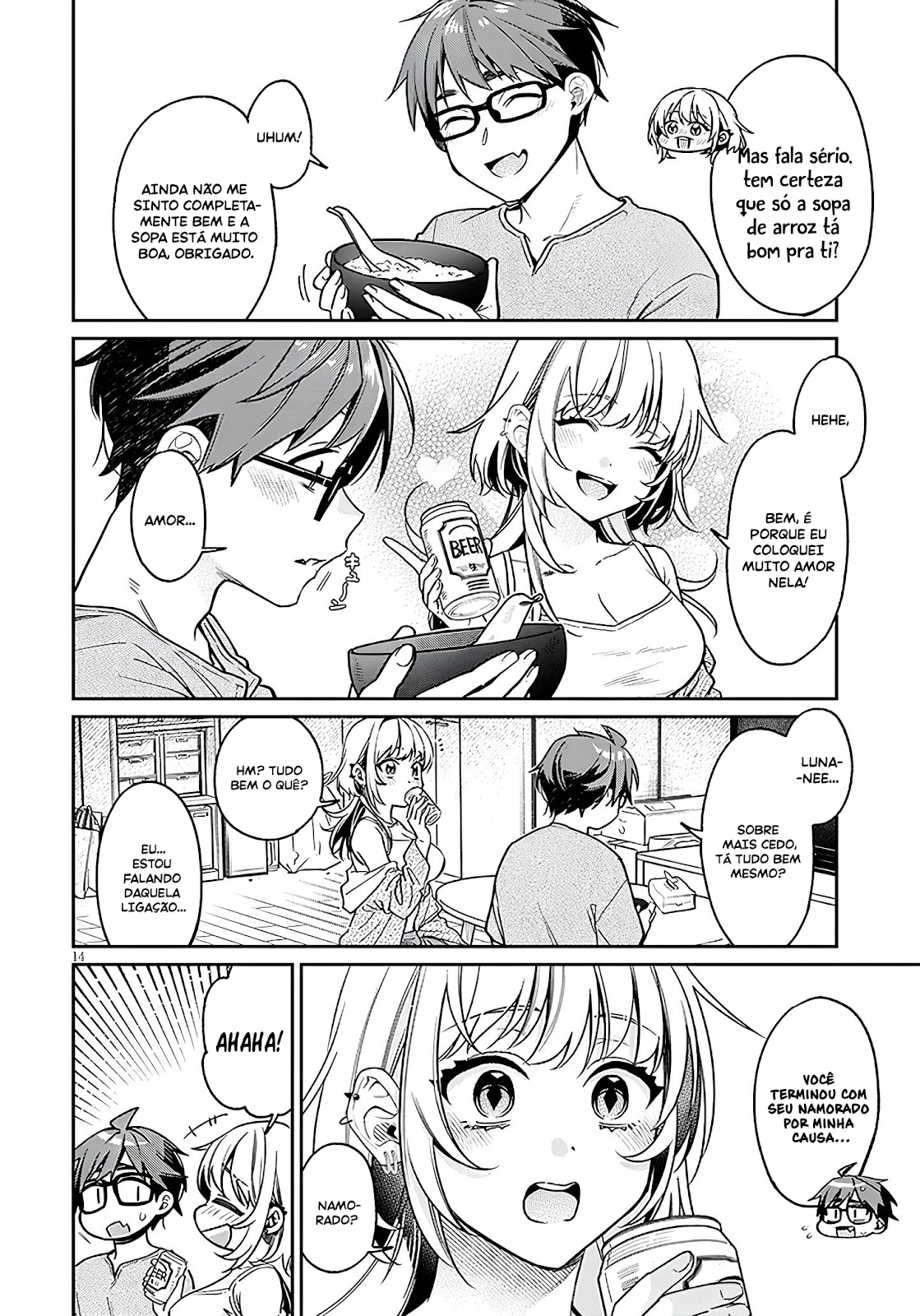 Read Kuse Tsuyo Kanojo wa Toko ni Izanau (PT-BR) PT Manga Online