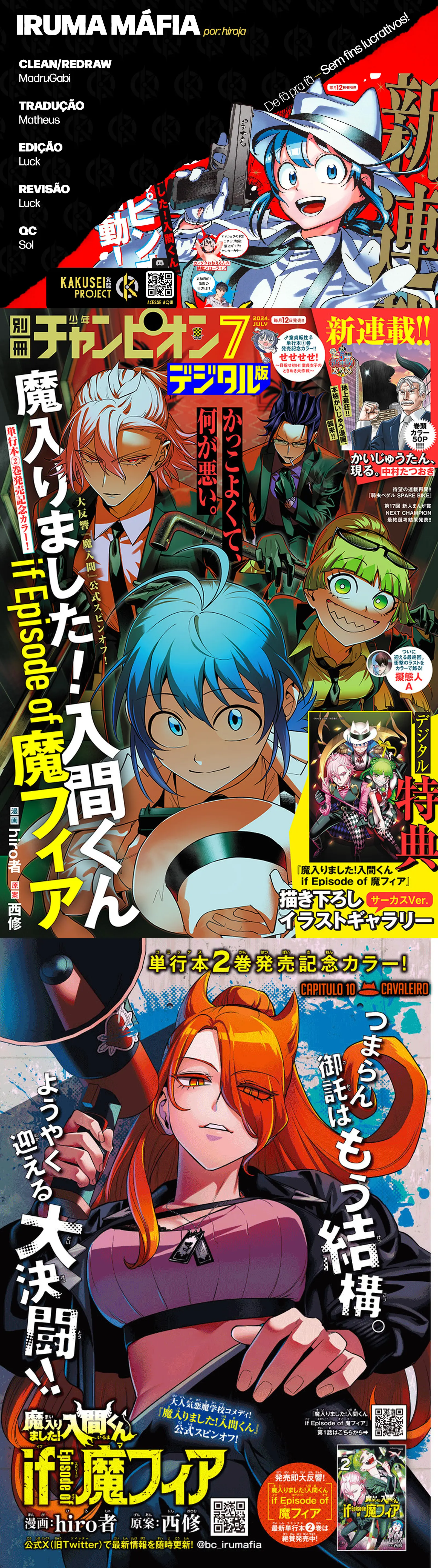 Read Mairimashita! Iruma-kun_ E se fosse Máfia_ ( PT-BR ) PT Manga Online