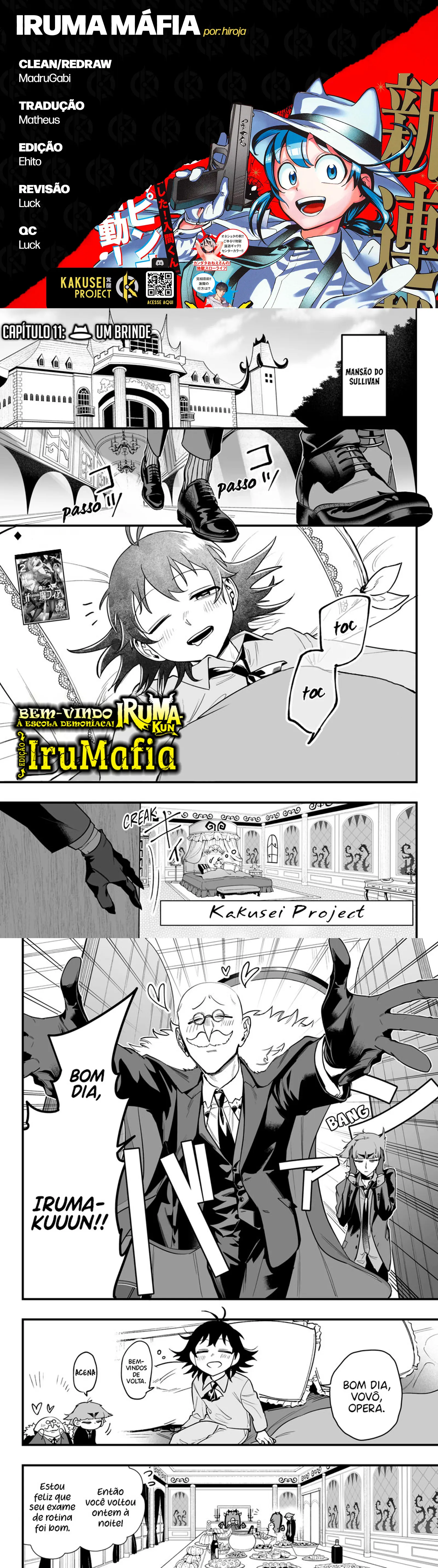 Read Mairimashita! Iruma-kun_ E se fosse Máfia_ ( PT-BR ) PT Manga Online