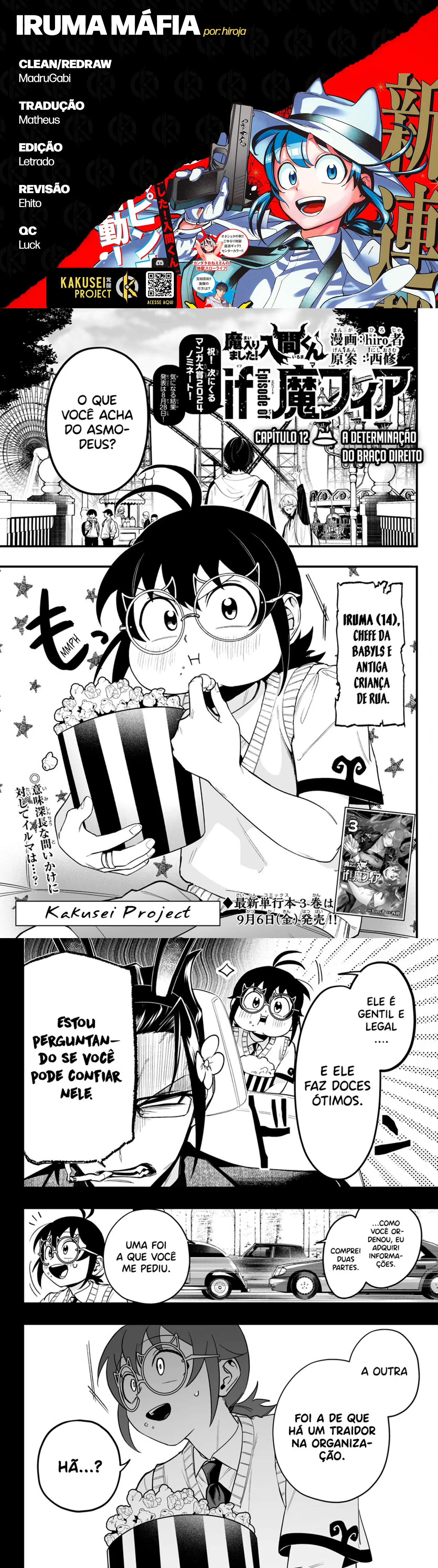 Read Mairimashita! Iruma-kun_ E se fosse Máfia_ ( PT-BR ) PT Manga Online