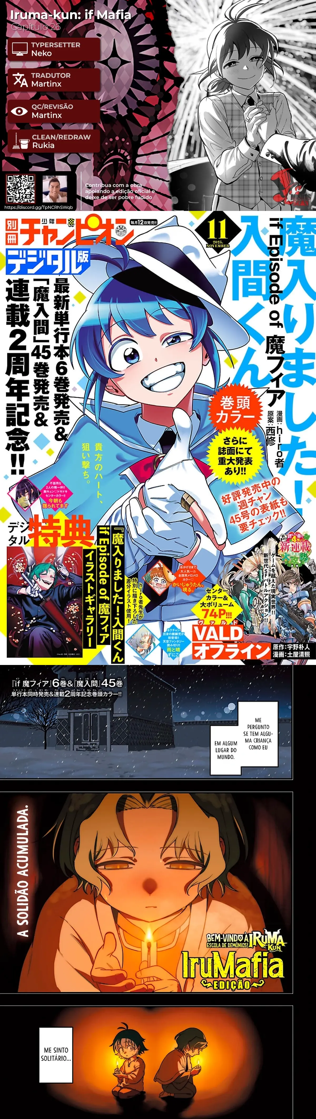 Read Mairimashita! Iruma-kun_ E se fosse Máfia_ ( PT-BR ) PT Manga Online