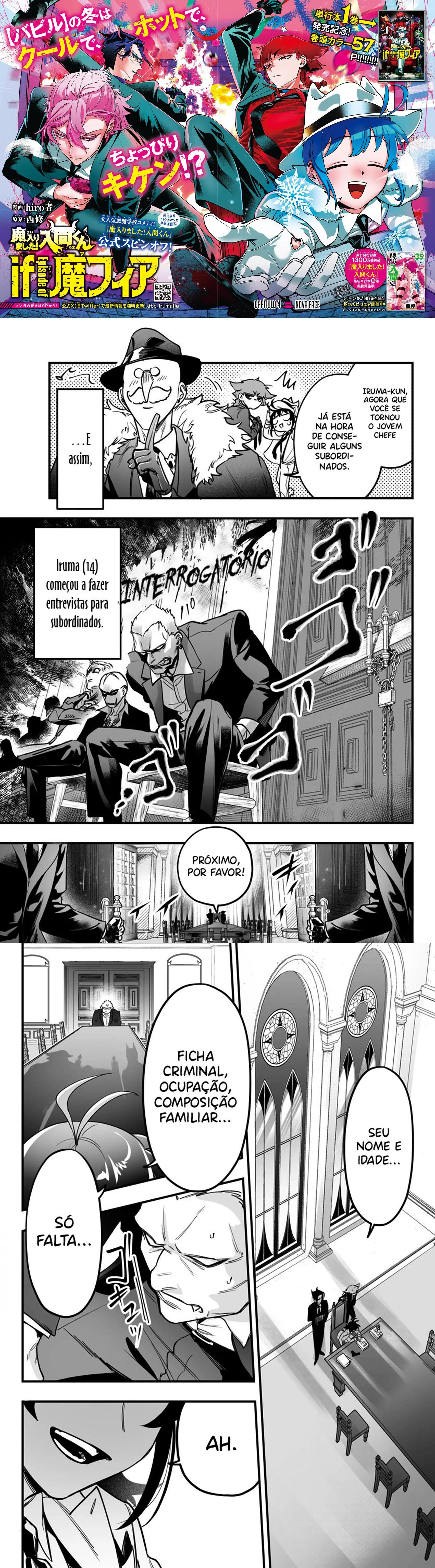 Read Mairimashita! Iruma-kun_ E se fosse Máfia_ ( PT-BR ) PT Manga Online