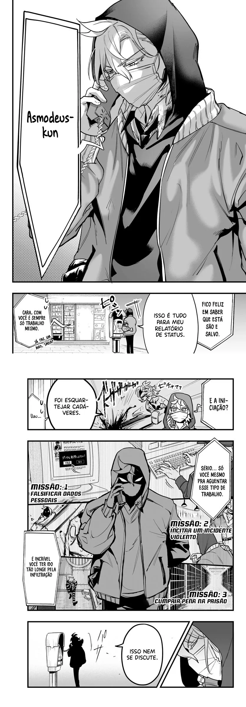 Read Mairimashita! Iruma-kun_ E se fosse Máfia_ ( PT-BR ) PT Manga Online