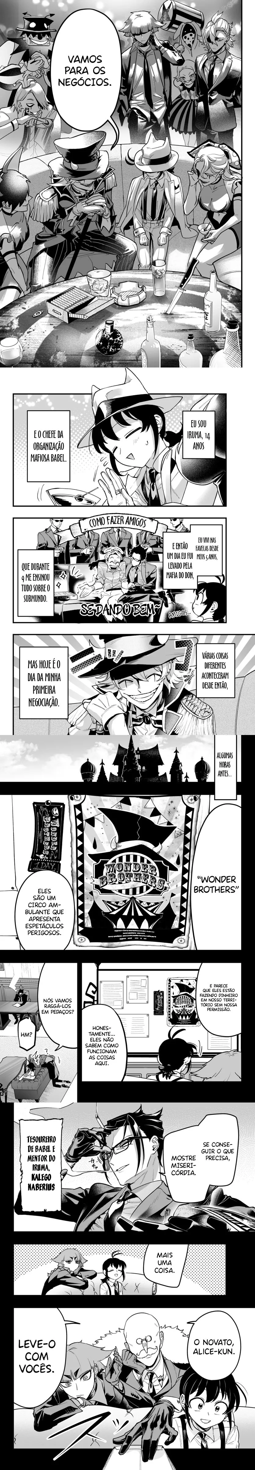 Read Mairimashita! Iruma-kun_ E se fosse Máfia_ ( PT-BR ) PT Manga Online