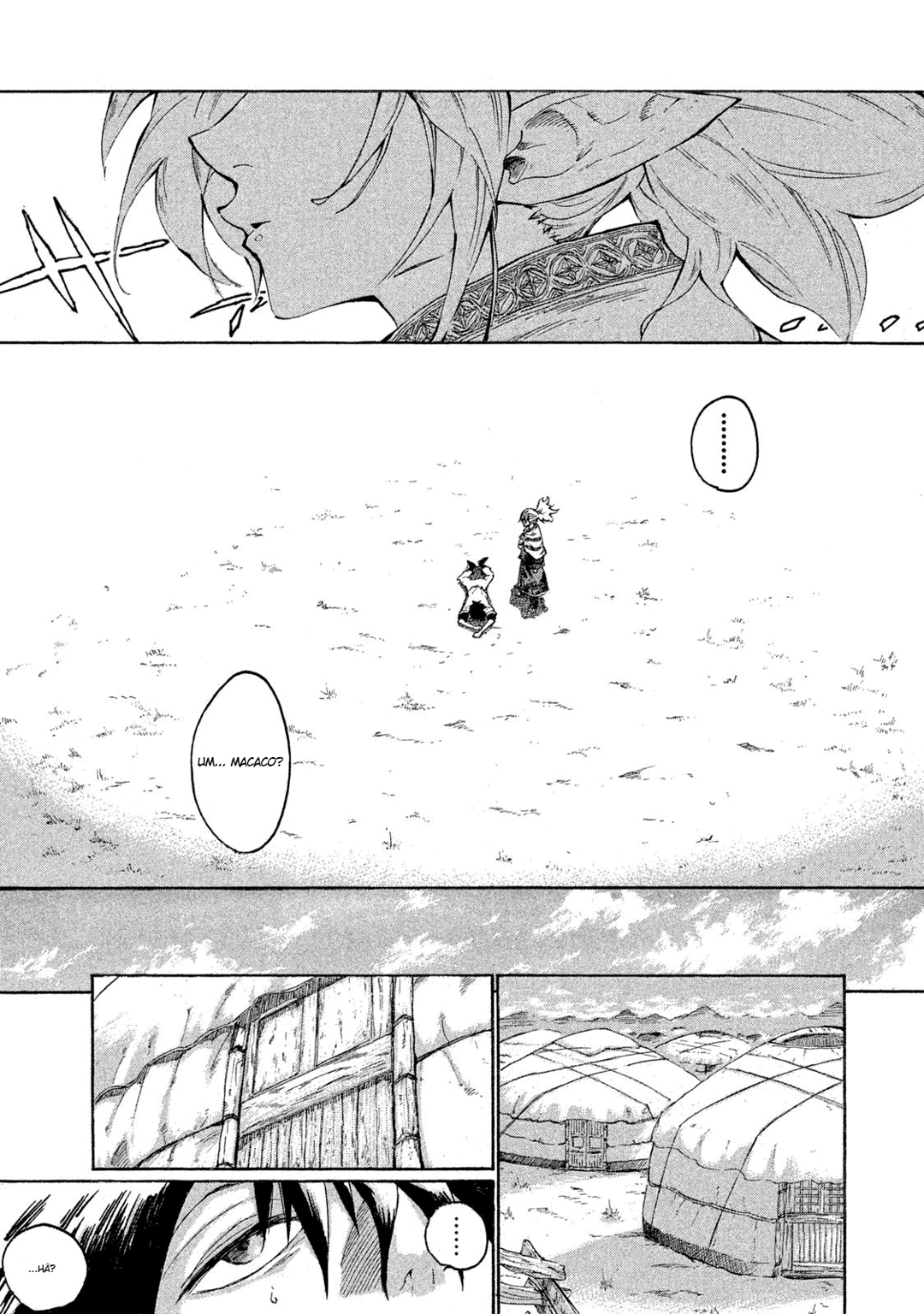 Read Mazumeshi Elf to Yuubokugurashi (PT-BR) PT Manga Online