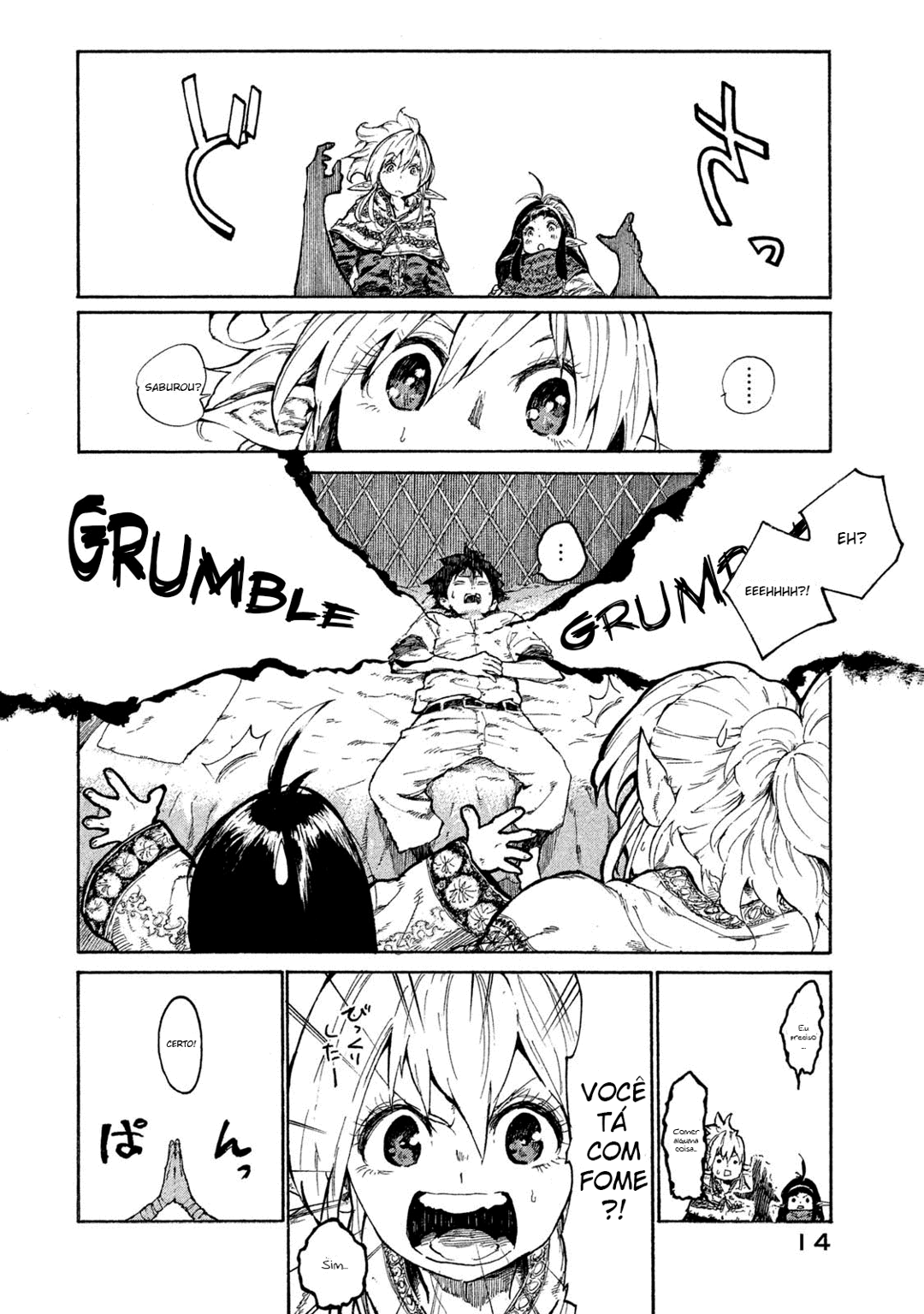 Read Mazumeshi Elf to Yuubokugurashi (PT-BR) PT Manga Online