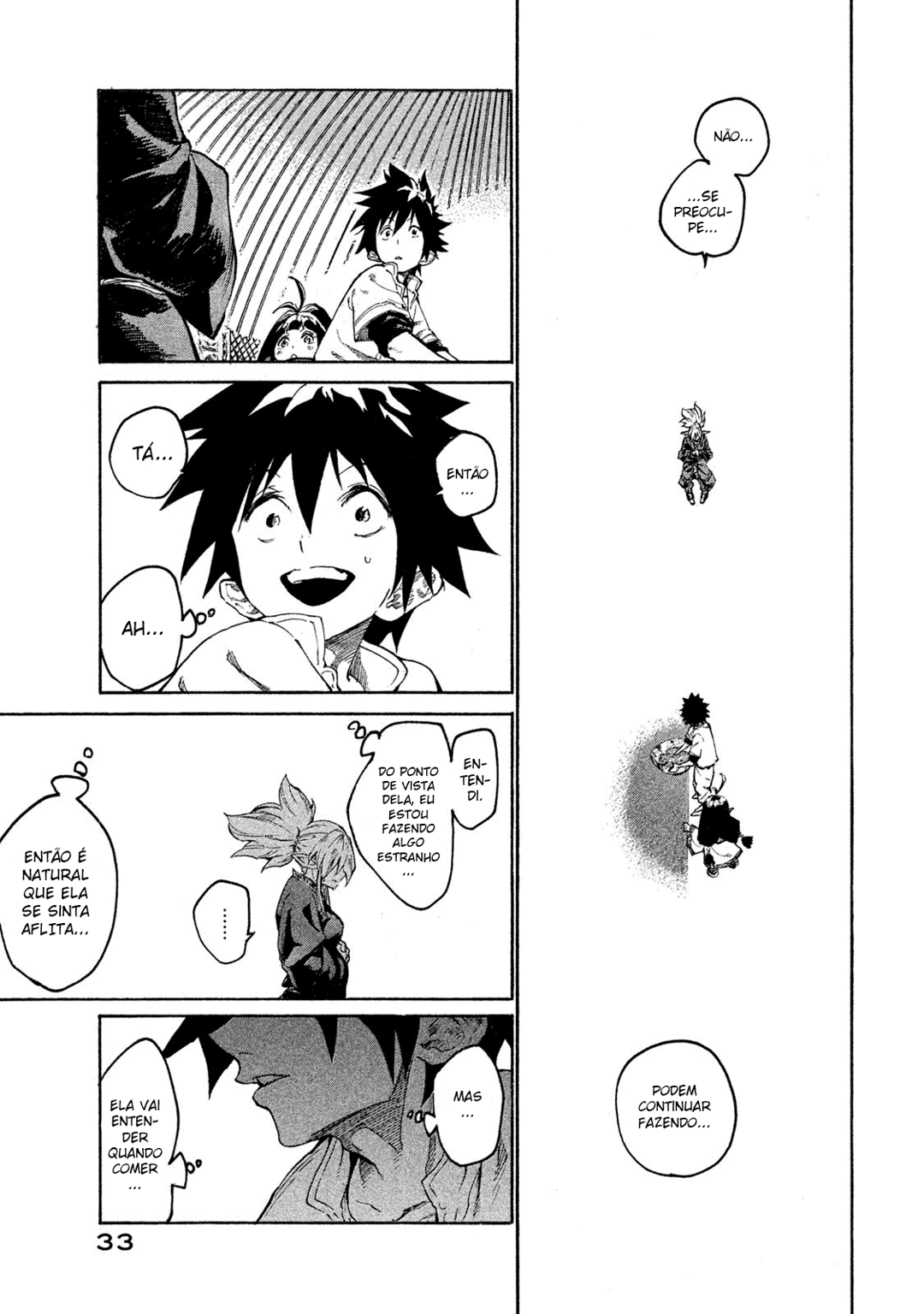 Read Mazumeshi Elf to Yuubokugurashi (PT-BR) PT Manga Online