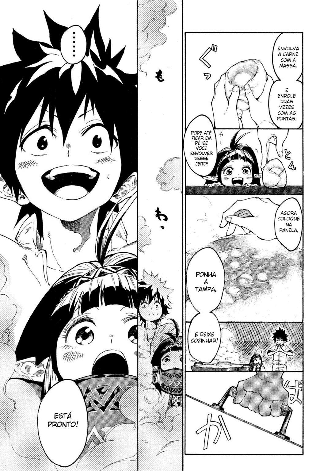 Read Mazumeshi Elf to Yuubokugurashi (PT-BR) PT Manga Online