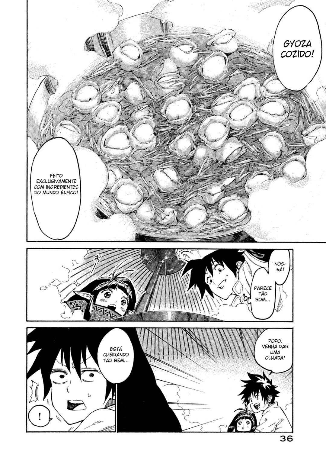 Read Mazumeshi Elf to Yuubokugurashi (PT-BR) PT Manga Online