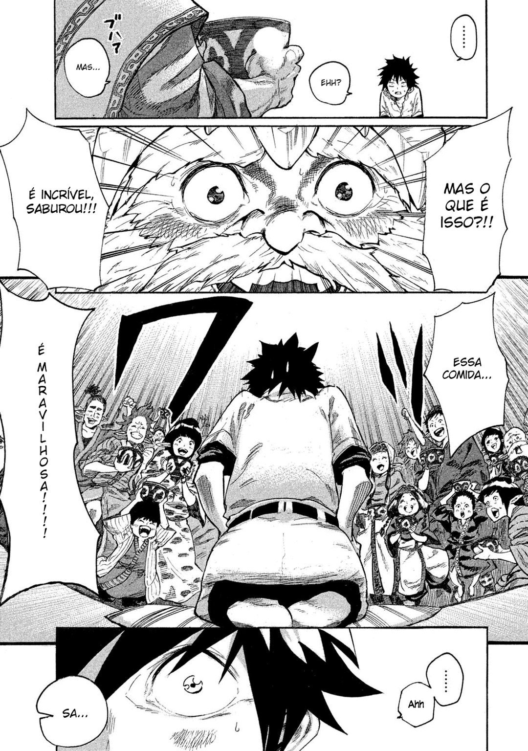 Read Mazumeshi Elf to Yuubokugurashi (PT-BR) PT Manga Online